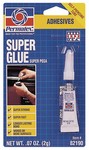 Permatex® Super Glue 2 g tube, carded